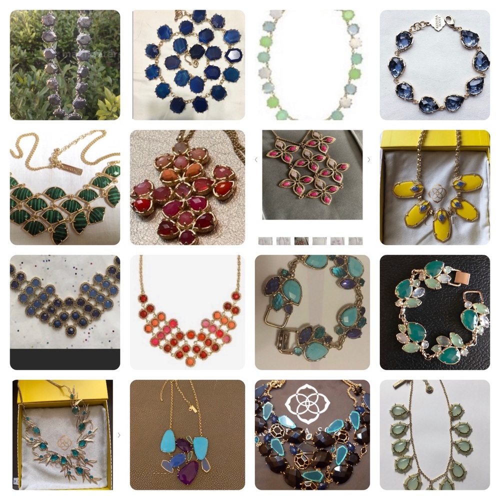 ISO KENDRA SCOTT VINTAGE NECKLACES